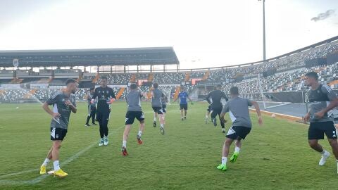 Entrenamiento del CD Badajoz