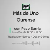 Más de uno Ourense Paco Sarria Más de uno Ourense Paco Sarria