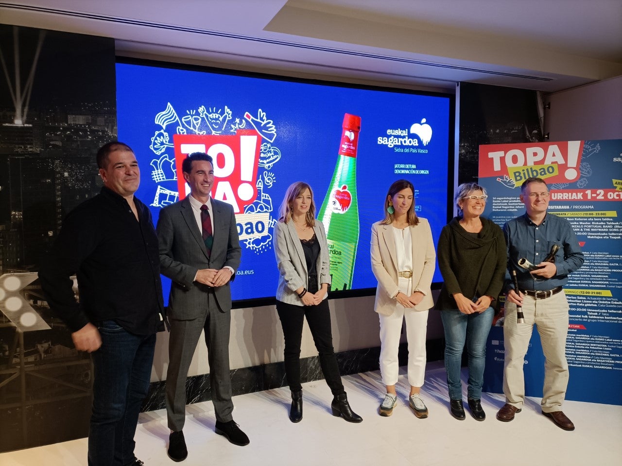 Bilbao brindará este fin de semana con la sidra de Euskal Sagardoa Bilbao brindará este fin de semana con la sidra de Euskal Sagardoa