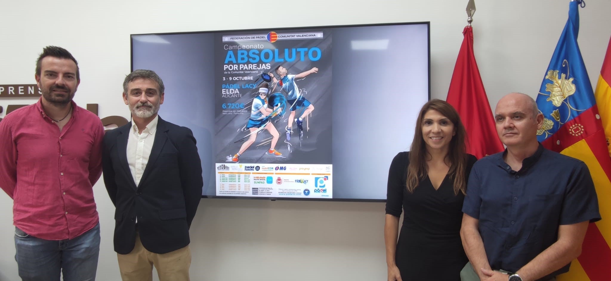 Elda acogerá el Campeonato Absoluto de pádel de la Comunidad Valenciana por primera vez Elda acogerá el Campeonato Absoluto de pádel de la Comunidad Valenciana por primera vez