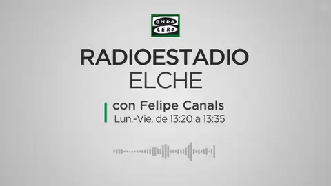 Radioestadio Elche, con Felipe Canals. Radioestadio Elche, con Felipe Canals.