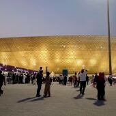 Vista del Estadio de Lusail que acogerá la final del Mundial de Qatar