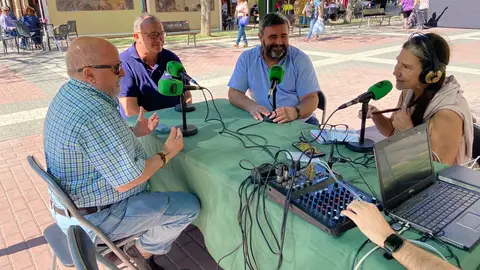 El Ra'is 2022, el presidente de Moros y Cristianos y el alcalde de Crevillent El Ra'is 2022, el presidente de Moros y Cristianos y el alcalde de Crevillent