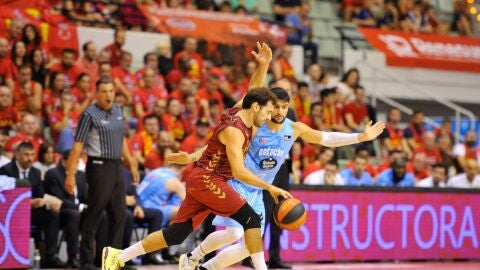 Tomás Bellas en el UCAM - Rio Breogán