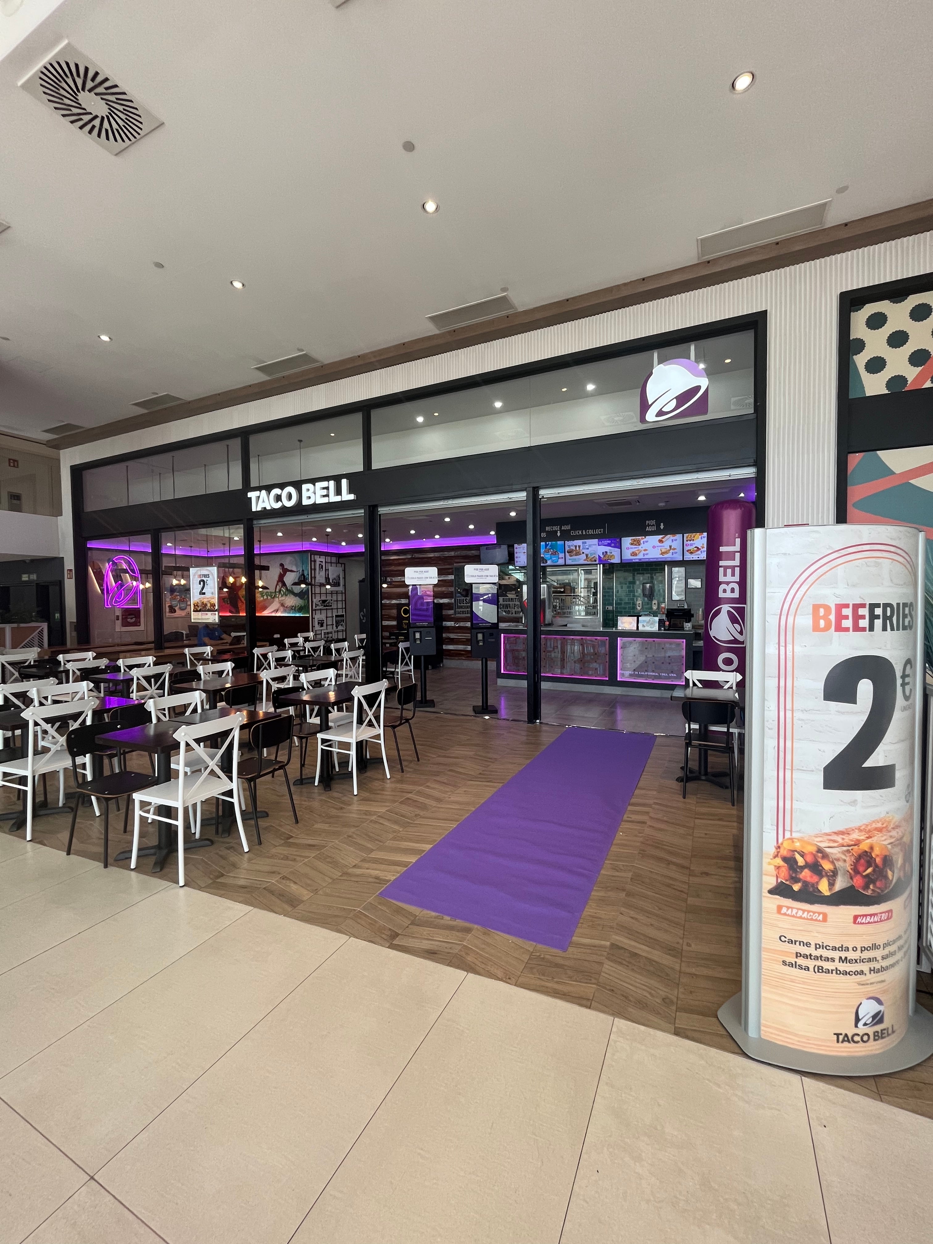 Taco Bell se incorpora a Sabores, la zona de restauración de Larios Centro Taco Bell se incorpora a Sabores, la zona de restauración de Larios Centro