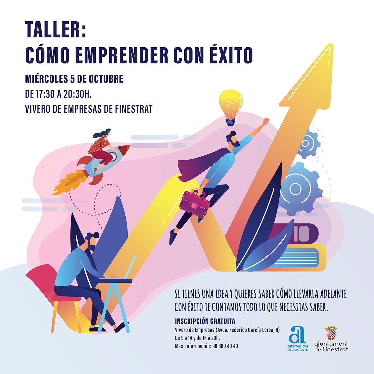 Finestrat acoge el taller "Cómo emprender con éxito" Finestrat acoge el taller "Cómo emprender con éxito"