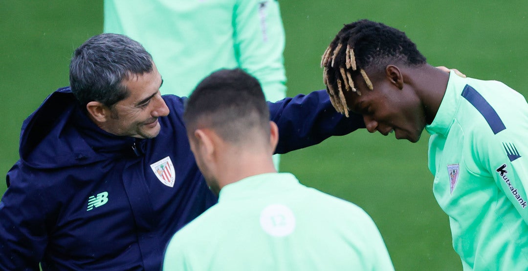 Valverde: "Nico está tranquilo y nosotros también" Valverde: "Nico está tranquilo y nosotros también"