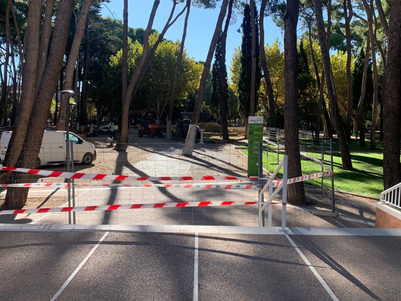 El nuevo vial desde la calle San Jorge estará listo antes de Navidad El nuevo vial desde la calle San Jorge estará listo antes de Navidad