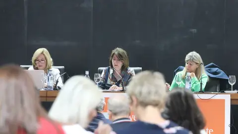 La rectora Amparo Navarro en el Consejo de Gobierno La rectora Amparo Navarro en el Consejo de Gobierno