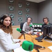 Lucía, David y Enrique, integrantes de 'Piensa diferente'