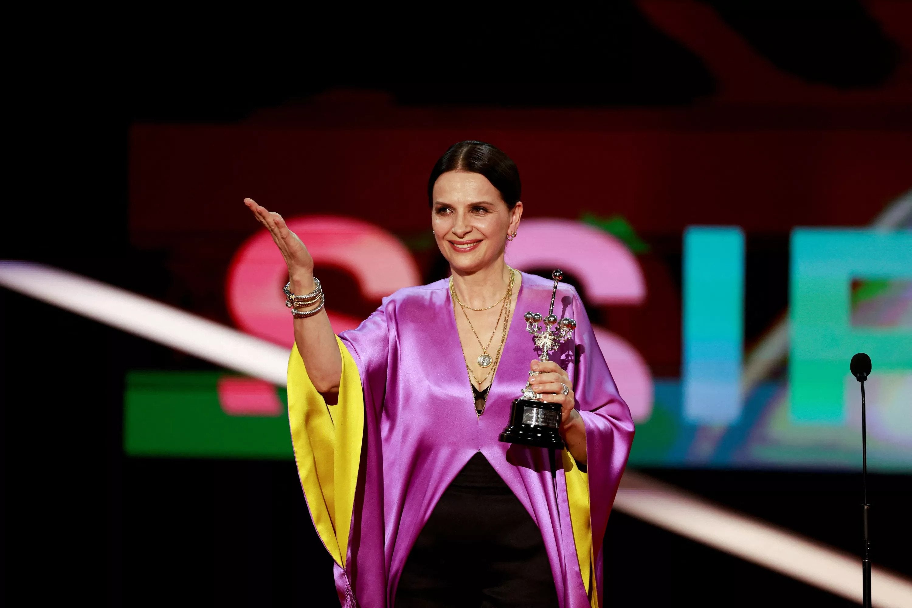 Juliette Binoche: "El trabajo como actriz me interesa mucho más que los premios" Juliette Binoche: "El trabajo como actriz me interesa mucho más que los premios"