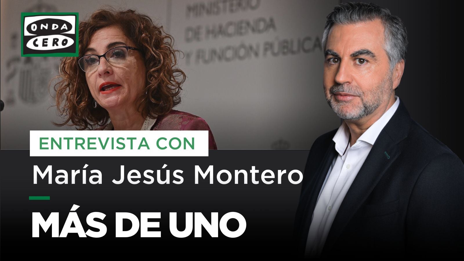 Carlos Alsina entrevista este viernes a María Jesús Montero en 'Más de uno' Carlos Alsina entrevista este viernes a María Jesús Montero en 'Más de uno'