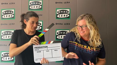 Eli Trilles y Natalia Guerrero.