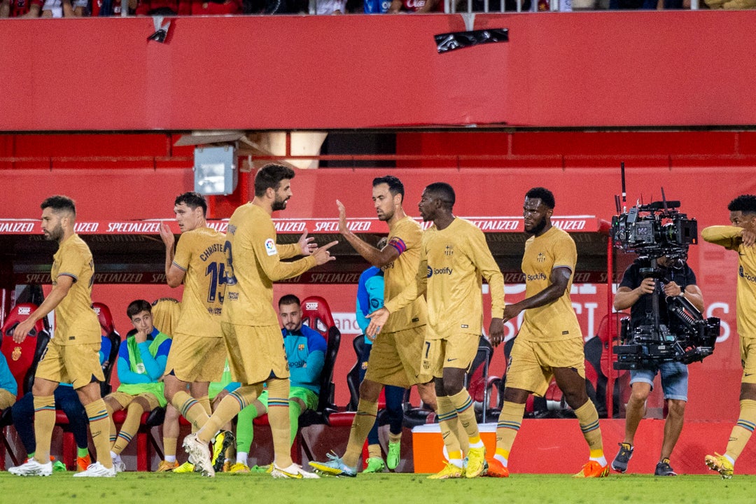 El Barça gana en Mallorca gracias a un gol de Lewandowski El Barça gana en Mallorca gracias a un gol de Lewandowski