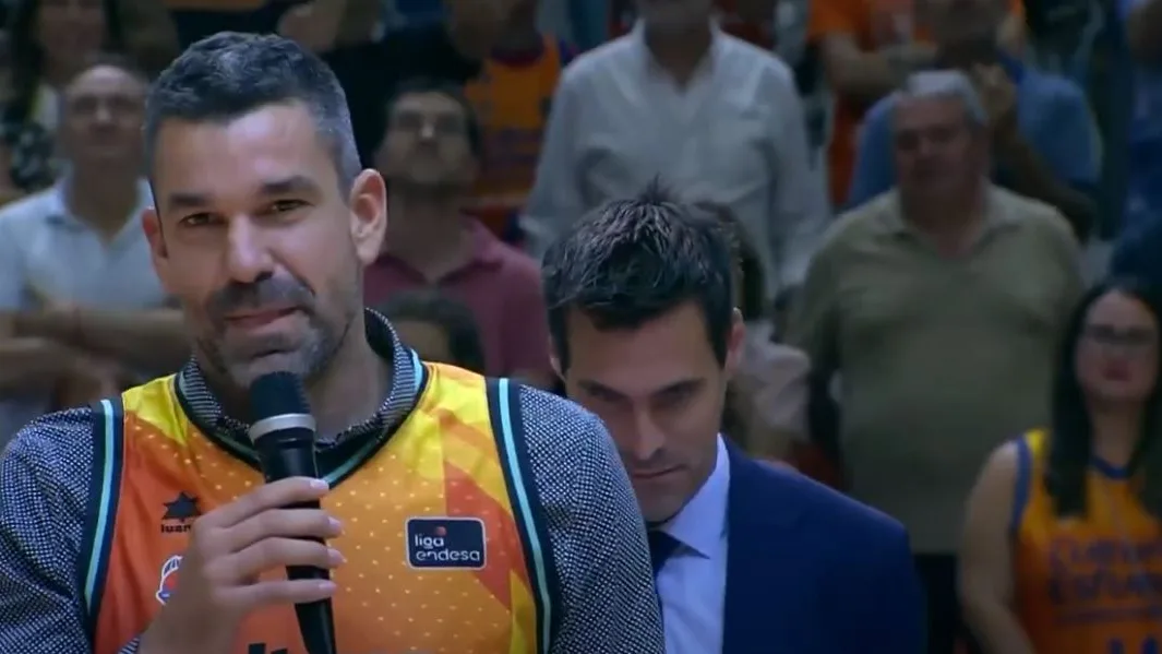 Rafa Martínez agradece el homenaje