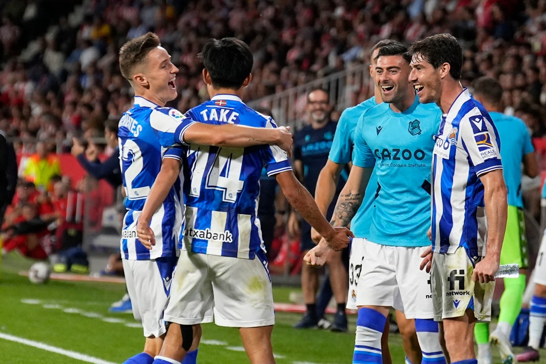 La Real Sociedad derrota al Girona en un partido loco La Real Sociedad derrota al Girona en un partido loco