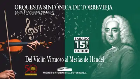 La Orquesta Sinfónica de Torrevieja estrena temporada con Vivaldi y Haendel el 15 de octubre orquesta