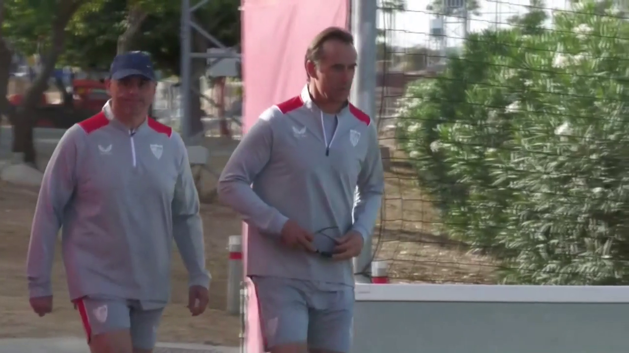 Sampaoli, Javi Gracia y Di Francesco, en el casting del Sevilla Sampaoli, Javi Gracia y Di Francesco, en el casting del Sevilla