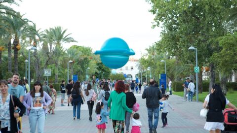 El campus de la Universidad de Alicante en la &#39;Nit de la Investigació 2022&#39; 