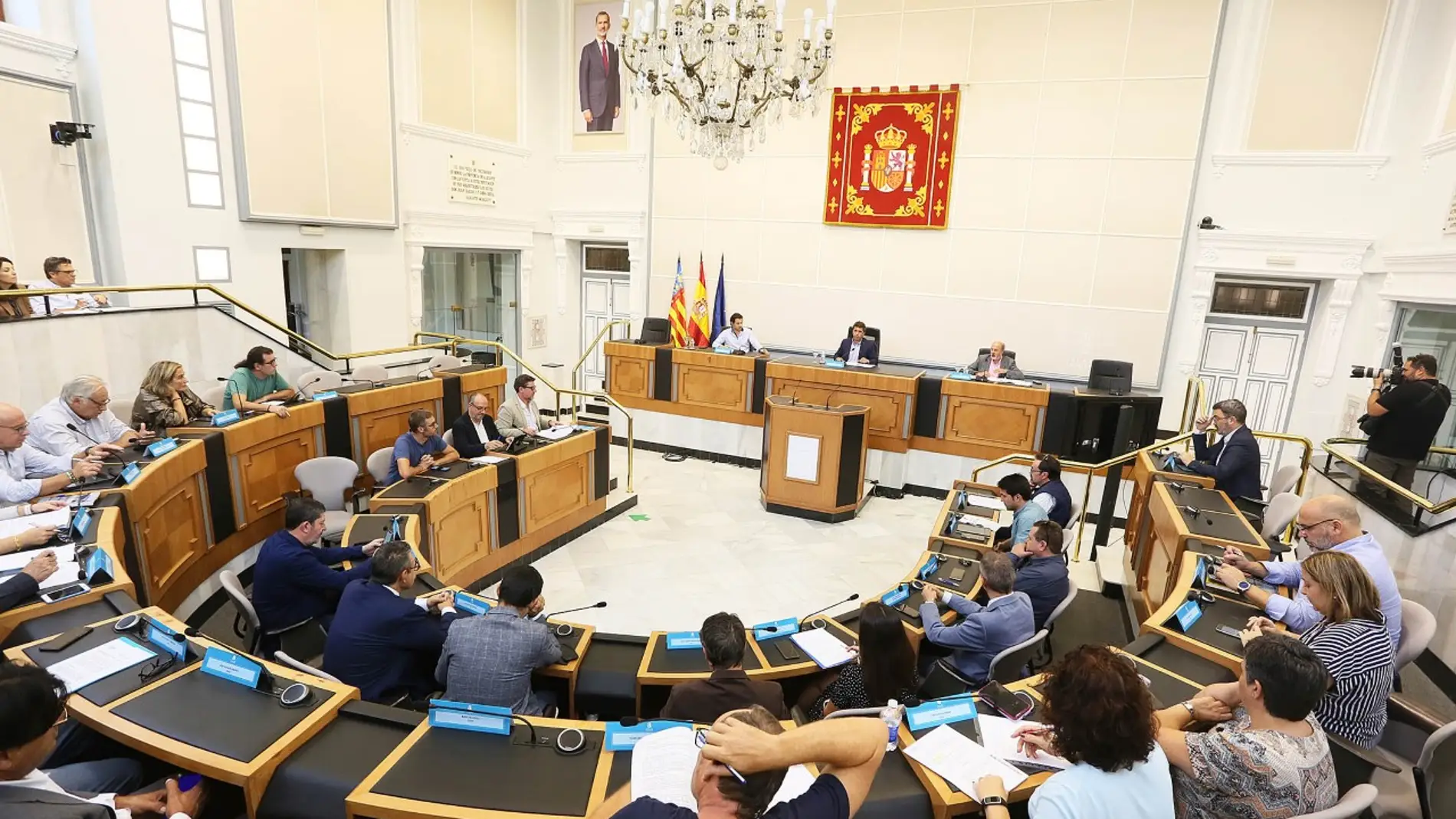 Reunión del Consejo Económico y Social de la Diputación de Alicante 