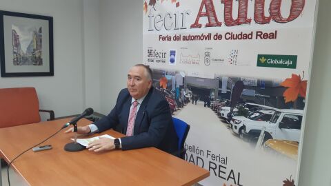 Carlos Marín durante la presentación de FECIRAUTO