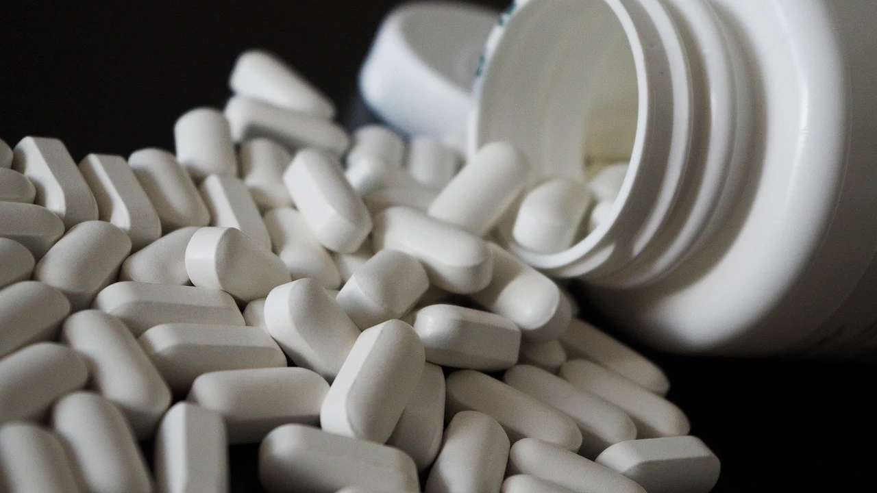 Un bote de pastillas