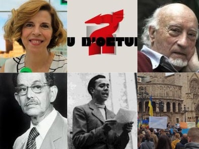 Miguel Hernández, Enric Valor, Manuel Vicent, Sole Giménez y el pueblo ucraniano, Altas Distinciones GVA Miguel Hernández, Enric Valor, Manuel Vicent, Sole Giménez y el pueblo ucraniano, Altas Distinciones GVA