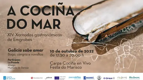 A cociña do mar Xornadas gastronómica de Emgrobes