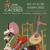 Cáceres acogerá del 22 al 30 de octubre la XVIII edición del Festival  Irish Fleadh