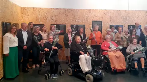 Acto inaugural de la exposición en Arriondas Acto inaugural de la exposición en Arriondas