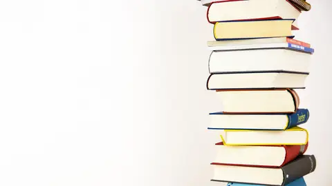 Libros en una imagen de archivo Libros en una imagen de archivo