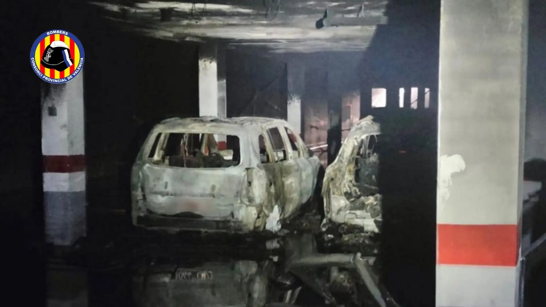 Incendio en un garaje de Alboraia - 