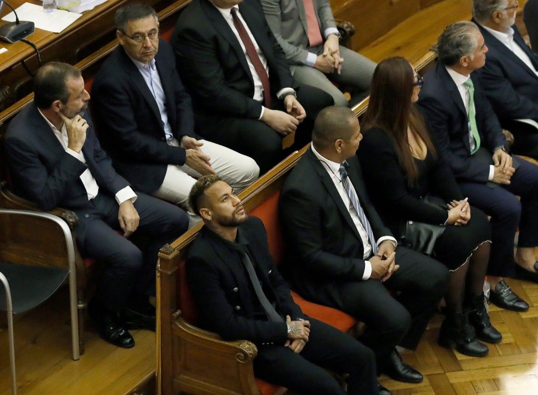 Arranca un nuevo juicio en el caso Neymar Arranca un nuevo juicio en el caso Neymar