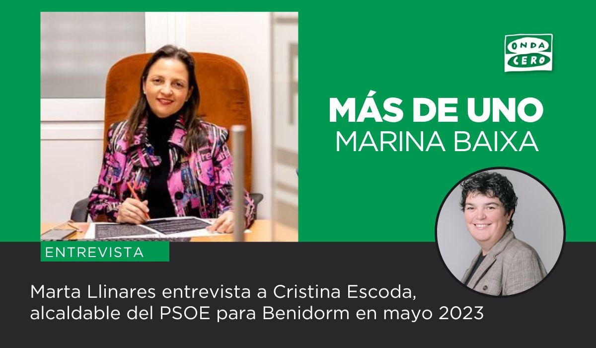 Cristina Escoda, ganadora en las Primarias del PSOE para la alcaldía de Benidorm Cristina Escoda, ganadora en las Primarias del PSOE para la alcaldía de Benidorm
