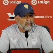 Jorge Sampaoli, entrenador del Sevilla CF