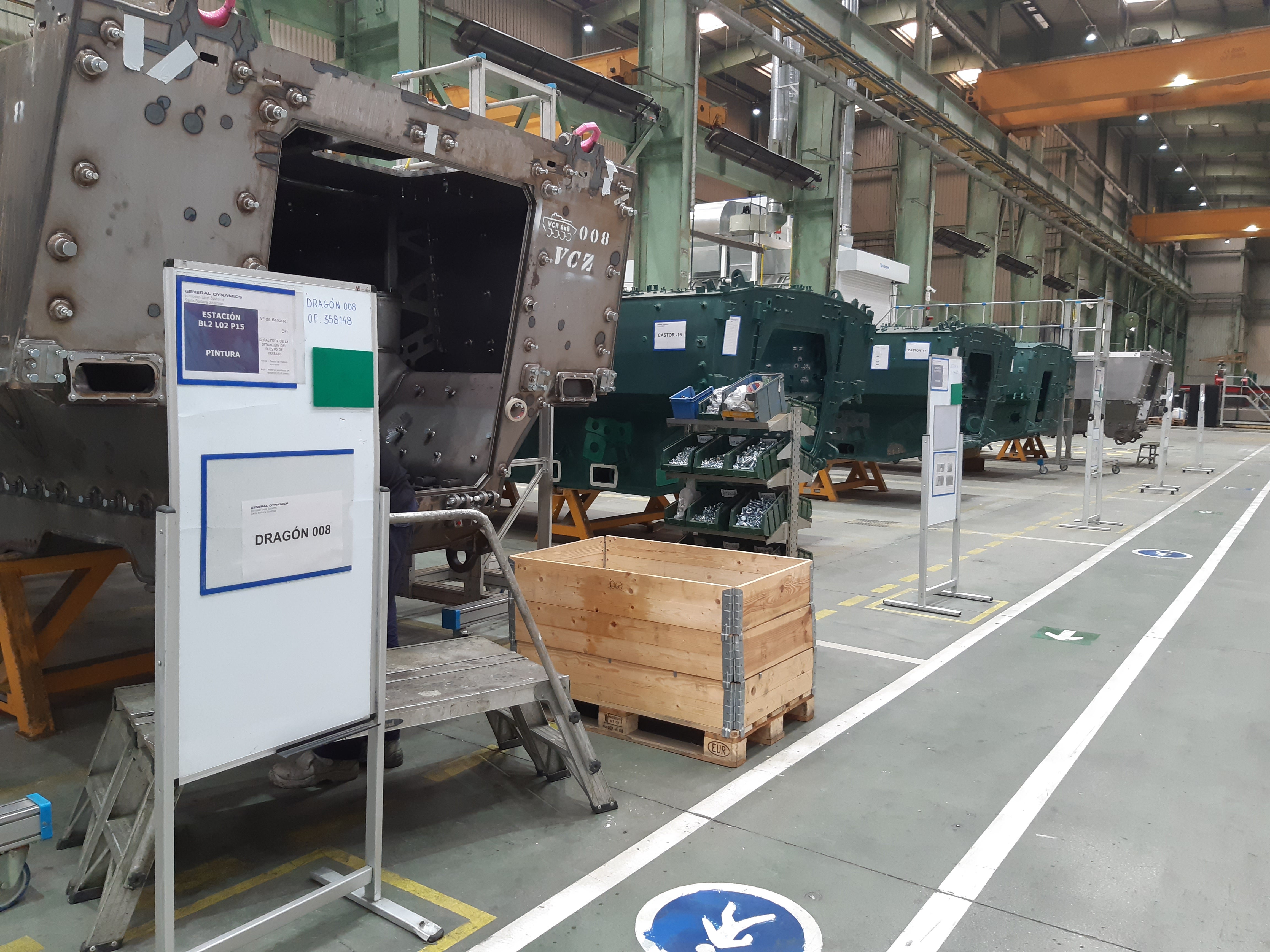 Los trabajadores secundan la huelga en Santa Bárbara Los trabajadores secundan la huelga en Santa Bárbara