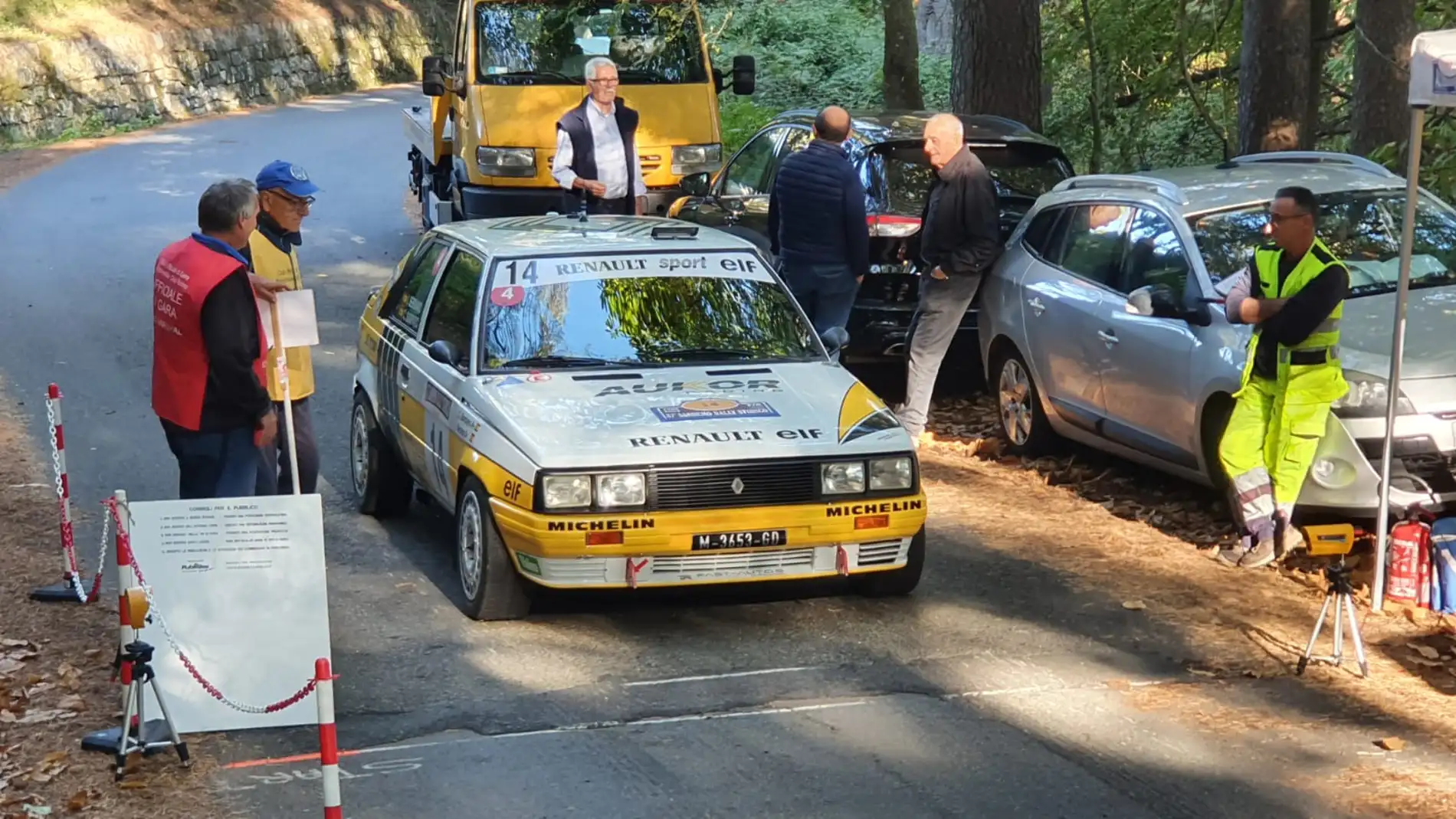  Abandono de Sampayo e Serrrano no Rally Sanremo Storico
