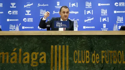 José María Muñoz, administrador judicial del Málaga CF José María Muñoz, administrador judicial del Málaga CF