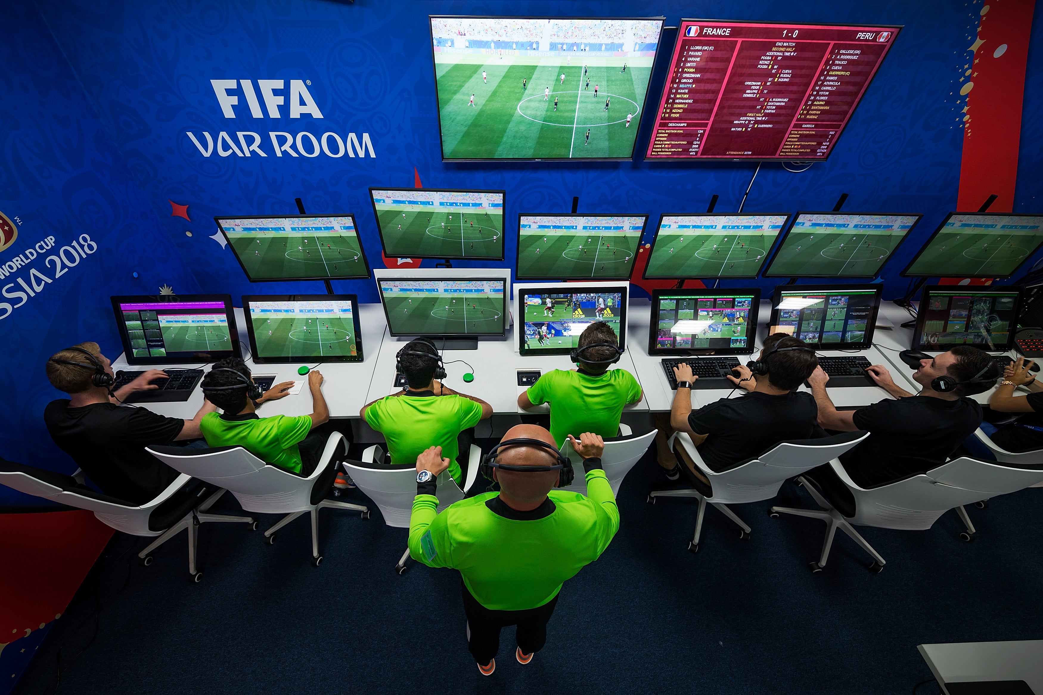 Así será la nueva tecnología VAR que se inaugurará en el Mundial Así será la nueva tecnología VAR que se inaugurará en el Mundial
