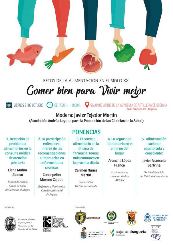 La Asociación Andrés Laguna coordina una mesa redonda en el XIV Congreso de Nutrición Comunitaria La Asociación Andrés Laguna coordina una mesa redonda en el XIV Congreso de Nutrición Comunitaria