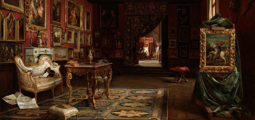 A figura de Ángela Santamarina no Museo del Prado A figura de Ángela Santamarina no Museo del Prado