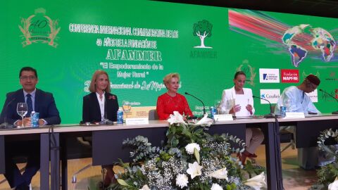 La Infanta Elena ha estado en la inauguración de la Conferencia Internacional de AFAMMER