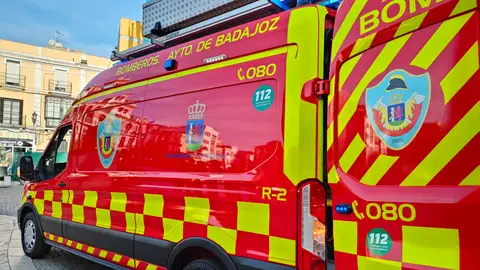 El Servicio de bomberos de Badajoz Badajoz