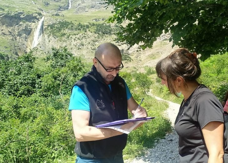 La mitad de los montañeros no llevan material de orientación La mitad de los montañeros no llevan material de orientación