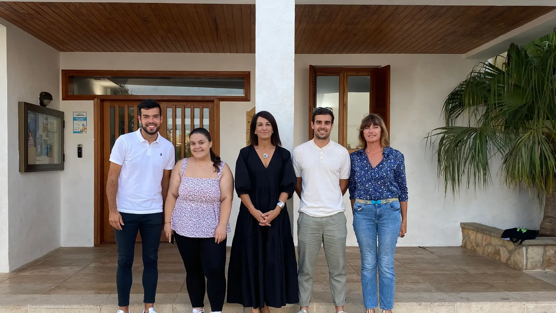 Tres jóvenes se incorporan en el Consell de Formentera a través del programa SOIB Jove Qualificats