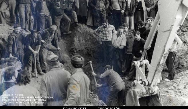 Eneko Arteta (AFFNA-36): "Empezamos exhumando sin medios y de noche, ahora el Gobierno ha asumido esa tarea" Eneko Arteta (AFFNA-36): "Empezamos exhumando sin medios y de noche, ahora el Gobierno ha asumido esa tarea"
