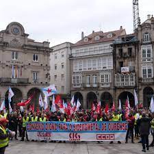 Los trabajadores suscriben el acuerdo que pone fin a la huelga del siderometal en Ourense Los trabajadores suscriben el acuerdo que pone fin a la huelga del siderometal en Ourense
