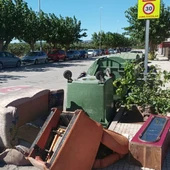 Basura fuera de lugar Basura fuera de lugar