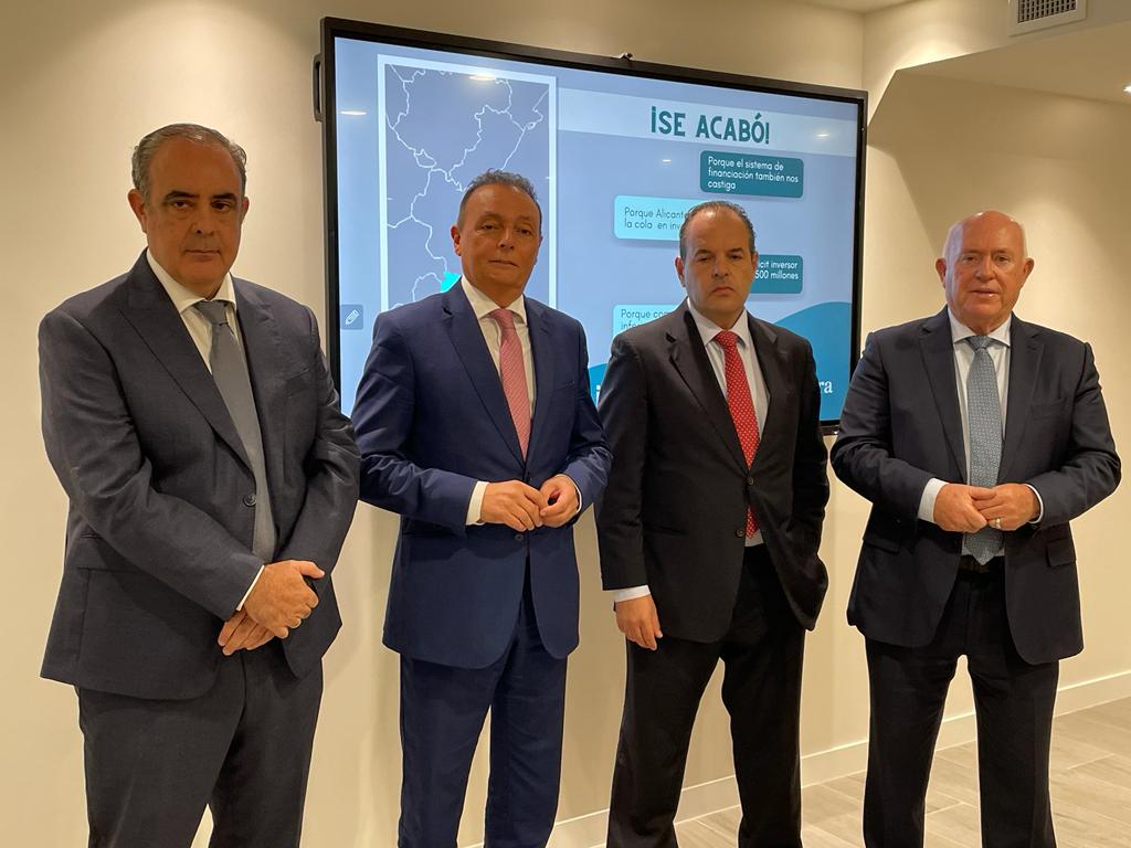 La CEV, INECA y la Cámara exigen en Madrid unos Presupuestos del Estado justos para la provincia de Alicante La CEV, INECA y la Cámara exigen en Madrid unos Presupuestos del Estado justos para la provincia de Alicante