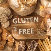 Imagen de archivo de productos sin gluten